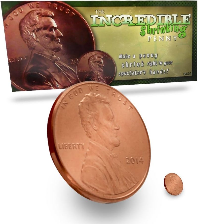 Magic Makers Incredible Shrinking Penny Trick - A Mind-Boggling Magic Experience
