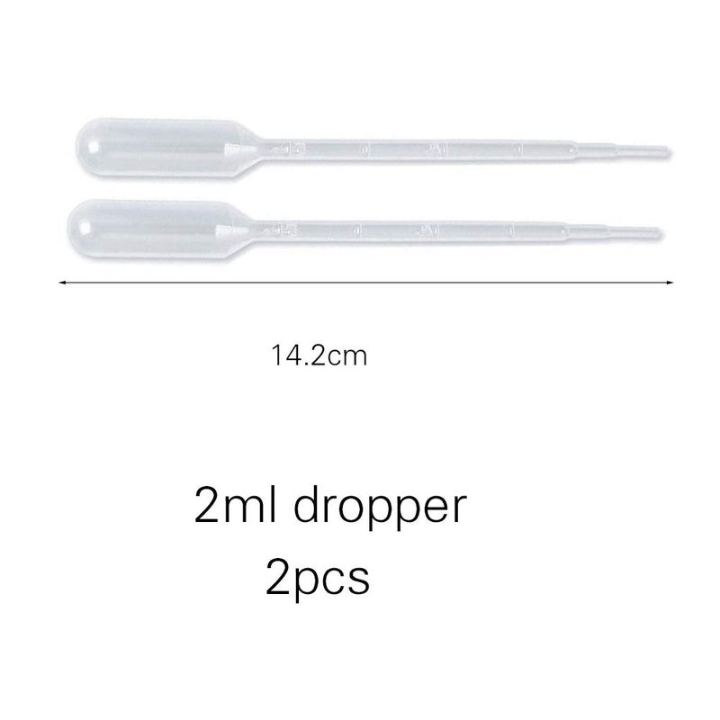 Enslz زجاجة رذاذ زجاجية 10 مل 6 قطع مع زجاجة عطر فارغة 2 قطعة 3 مل مع ماصة مجانية (10 مل، ذهبية) - Image 3