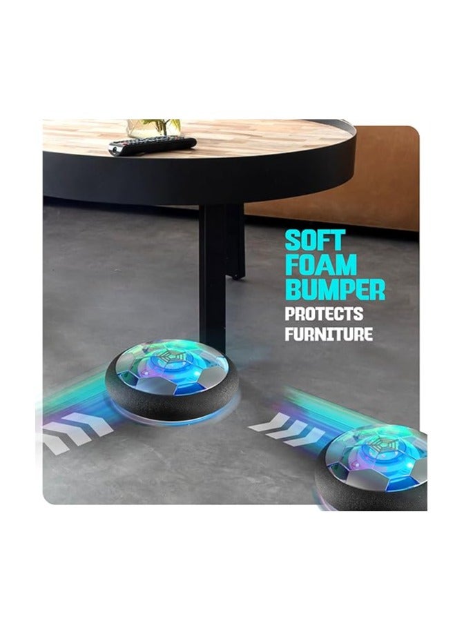 Ninja Blast Hover Soccer Ball for Kids - Boy Birthday Gifts - Indoor Toy Games Gift for Boys Age 6, 7, 8, 9, 10, 11, 12 Year Old - Light-Up Toys Game for Kid - 6-8, 8-12 - Gifts for 8 Year Old Boy - Image 5