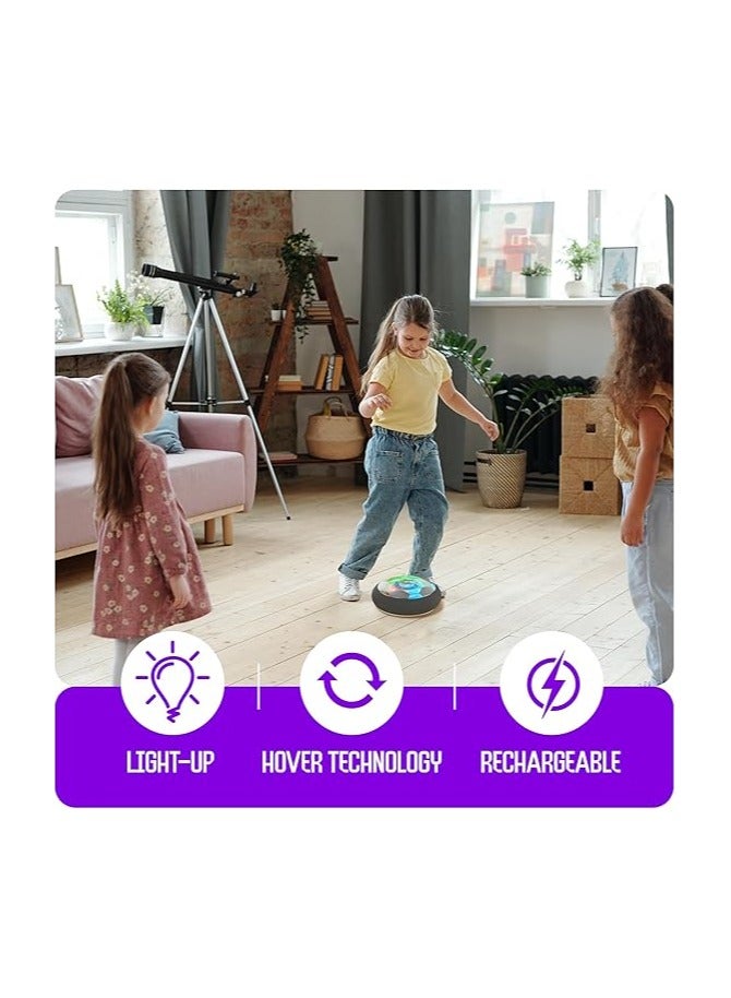 Ninja Blast Hover Soccer Ball for Kids - Boy Birthday Gifts - Indoor Toy Games Gift for Boys Age 6, 7, 8, 9, 10, 11, 12 Year Old - Light-Up Toys Game for Kid - 6-8, 8-12 - Gifts for 8 Year Old Boy - Image 3