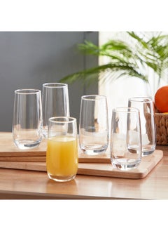 Home Box Aura 6-Piece Highball Glass Set 360 ml  - Image 1