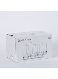 Home Box Aura 6-Piece Highball Glass Set 360 ml  - Image 5