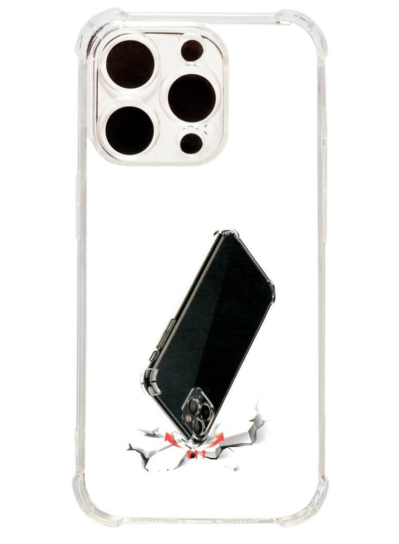 Cover  a transparent protection cover resistant to shocks and scratches for the Apple iPhone 14 Pro max. - Image 1
