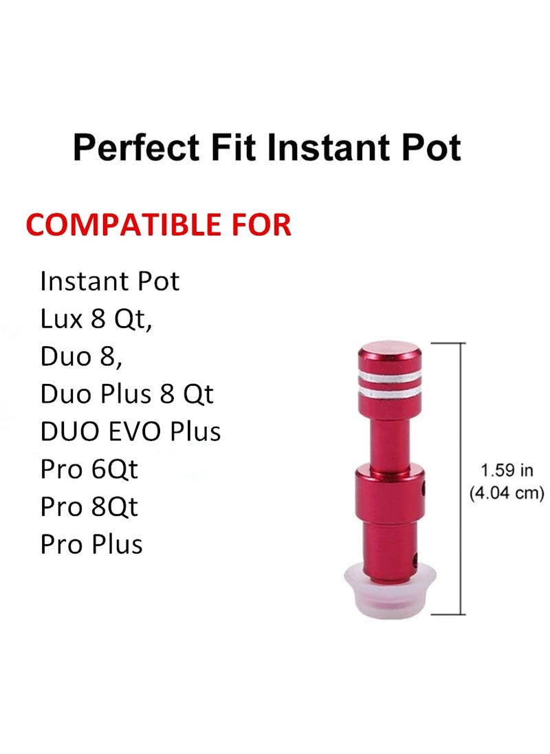 ZoneFly Original Float Valve for Instant Pot Pro 6 Qt 8Qt, Pro Plus, Duo Evo Plus 60, Lux 8 Qt, Duo 8, Duo Plus 8 Qt Replacement Float Valve for Instant Pot with Silicone Seal Ring by Zonefly (2 Pack)  - Image 2