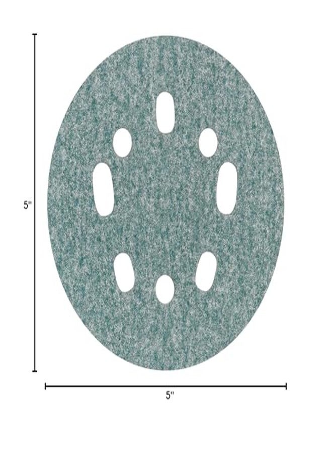 Norton 5" Norton 03224 ProSand Multi-Hole Hook & Sand Center Hole Vacuum Discs, 60-Grit, Coarse, 10-Pack - Image 3