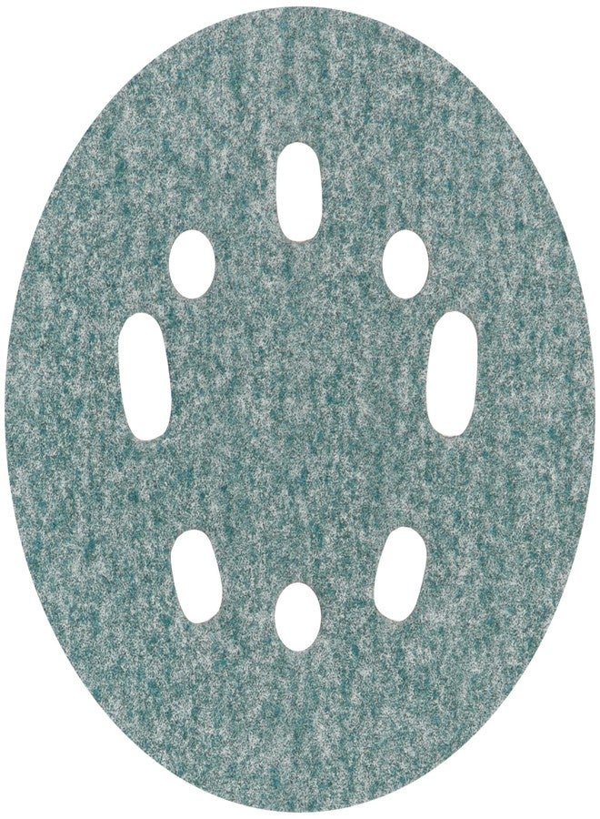 Norton 5" Norton 03224 ProSand Multi-Hole Hook & Sand Center Hole Vacuum Discs, 60-Grit, Coarse, 10-Pack - Image 1