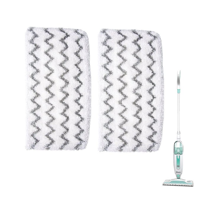 2 PACK STEAM MOP PADS FOR SHARK S1000 S1000A S1000C S1000WM S1001C REPLACEMENT STEAMER MOP PADS WASHABLE MICROFIBER MOP PADS FOR ALL HARD FLOORS