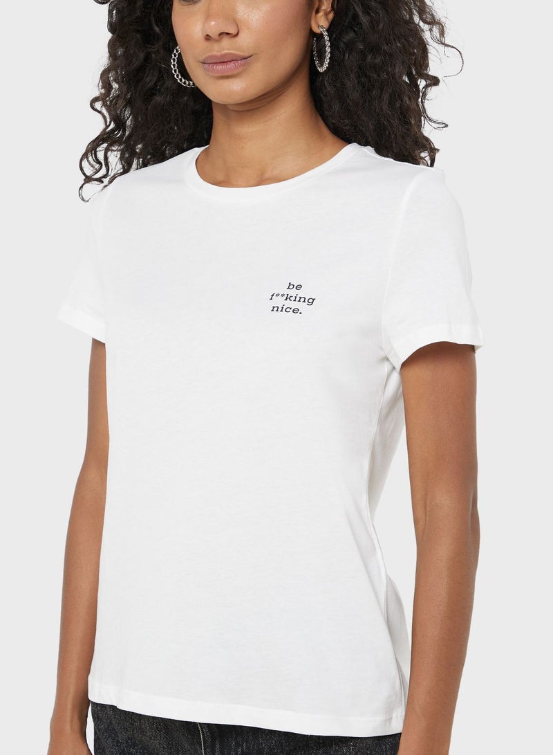 فيرو مودا تيشيرت قطن عضوي - Image 3