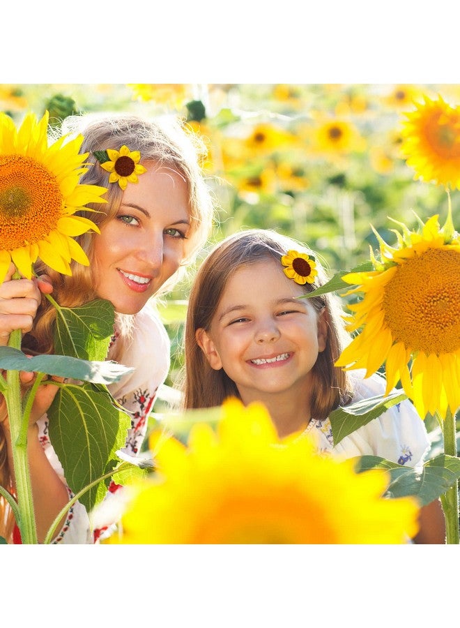 وولاين مشابك شعر على شكل تمساح من Whaline مكونة من 4 قطع، إكسسوارات شعر لطيفة على شكل زهرة صفراء، مشابك شعر، إكسسوارات دبابيس شعر للأطفال الصغار، ديكورات حفلات الزفاف وأعياد الميلاد في الربيع والصيف، تصميمان - Image 4