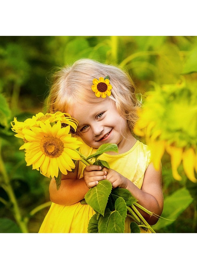 وولاين مشابك شعر على شكل تمساح من Whaline مكونة من 4 قطع، إكسسوارات شعر لطيفة على شكل زهرة صفراء، مشابك شعر، إكسسوارات دبابيس شعر للأطفال الصغار، ديكورات حفلات الزفاف وأعياد الميلاد في الربيع والصيف، تصميمان - Image 5