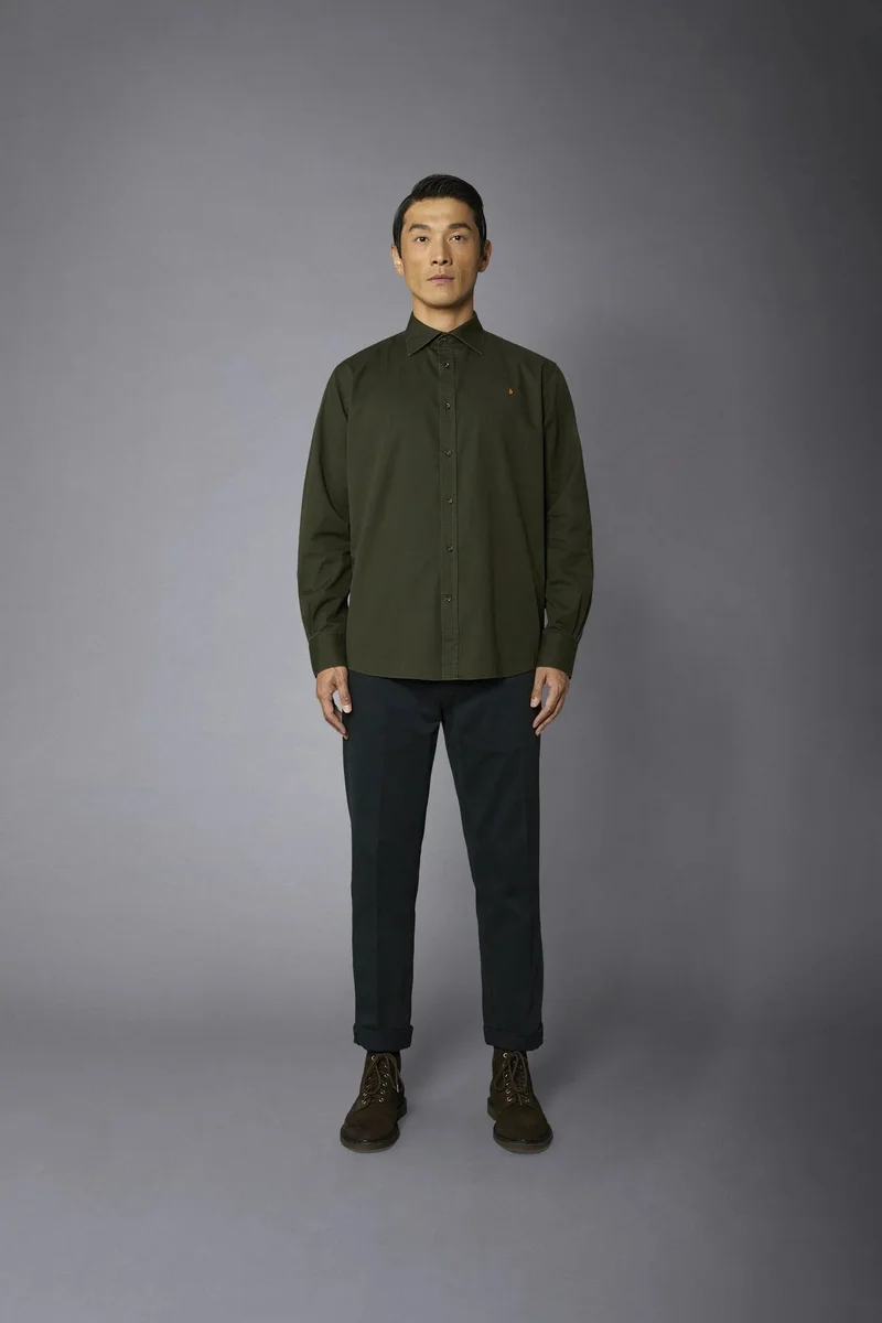 Doppelganger  Men's classic chino pants regular fit - Anthracite for Men | Best Price UAE
