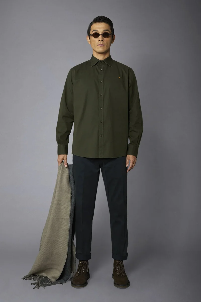 Men's classic chino pants regular fit - Anthracite