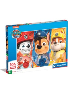 Clementoni Clementoni Nickelodeon Paw Patrol Super Color Jigsaw Puzzle (104 Pieces)  - Image 3