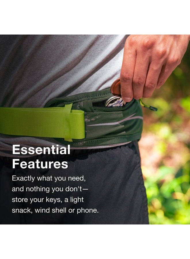 OSPREY Duro Dyna LT Hydration Waist Pack with Hydraulics Soft Flasks for Running, Cascade Blue/Silver, Extended Fit - Image 4