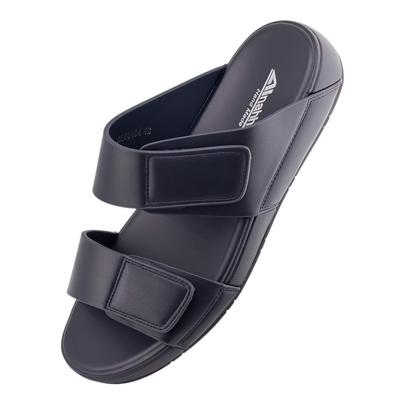 النهام صندل عربي يدوي الصنع للرجال من AL NAHHAM | شبشب رجالي خارجي | شبشب مفتوح من الأمام للاستخدام اليومي | جلد عربي أصلي| تصميم عربي جديد | نعل داخلي مختلف اللون| مريح وخفيف الوزن - Image 3