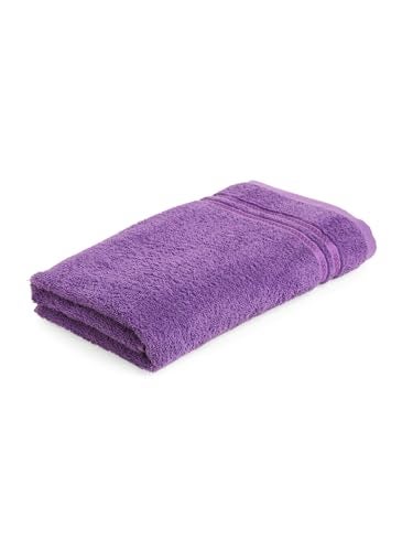 Welspun 100% Cotton Quik Dry Bath Towel | High Absorbency & Super Soft | Fast Drying, Size 70 cm x 150 cm | 380 GSM, Towel Men & Women, Dark Violet - Image 2