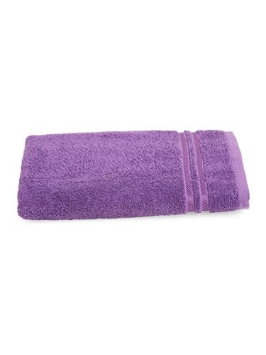 Welspun 100% Cotton Quik Dry Bath Towel | High Absorbency & Super Soft | Fast Drying, Size 70 cm x 150 cm | 380 GSM, Towel Men & Women, Dark Violet - Image 4