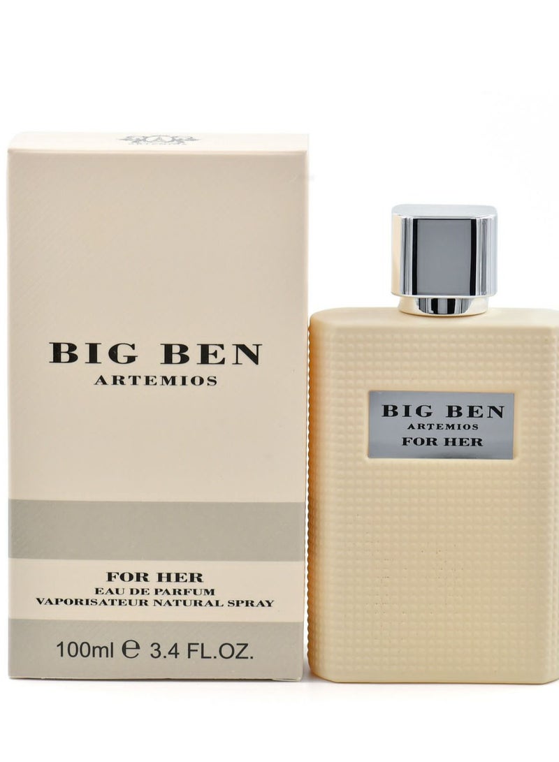 ارتميوس ARTEMIOS BIG BEN FOR HER EDP 100ML - Image 1