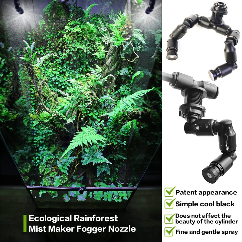MYGIIKAKA Reptile Fogger Automatic Reptile Mister Fogger for Terrarium, Timed Terrariums Humidifiers for Chameleon/Lizard/Snake/Turtle/Frog - Image 4