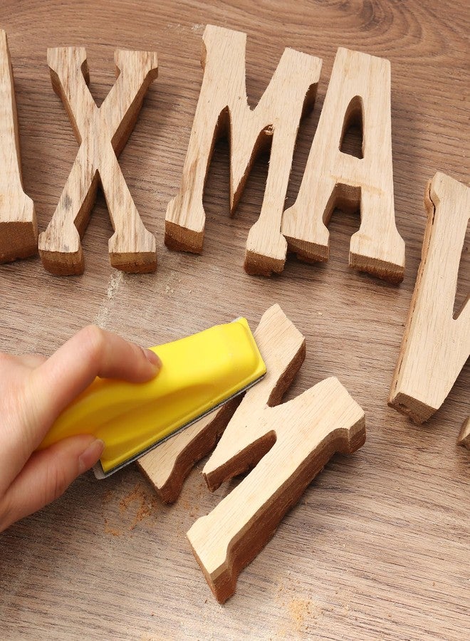 MAXMAN Micro Sand Paper Assortment Pack, 110PCS Hook & Loop Wet Dry Sandpaper 80 to 3000 Grit, 3.5”x 1”Small Sanding Block Finger Sander, Detail Sander for Wood Furniture, Crafts, Metal Sanding Tools - Image 4