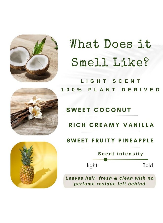 /liv/ Nature Shampoo Bar And Conditioner Set With Travel Case | Strengthen And Repair Dry Hair | Coconut, Castor Oil, Shea Butter | Made In Usa | 2-Pk  - Image 3