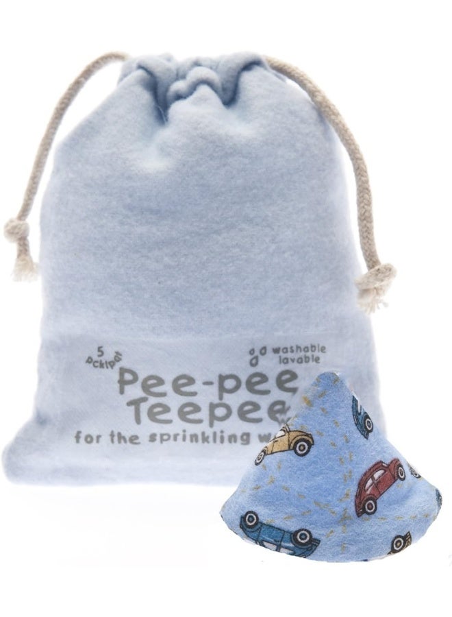 Beba Bean Pee-Pee Teepee Cars Blue - Laundry Bag - Image 2