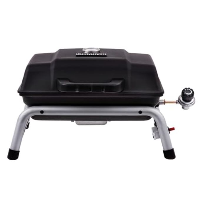 Charbroil 1-Burner Portable Propane Gas Grill, Black  17402049 - Image 4
