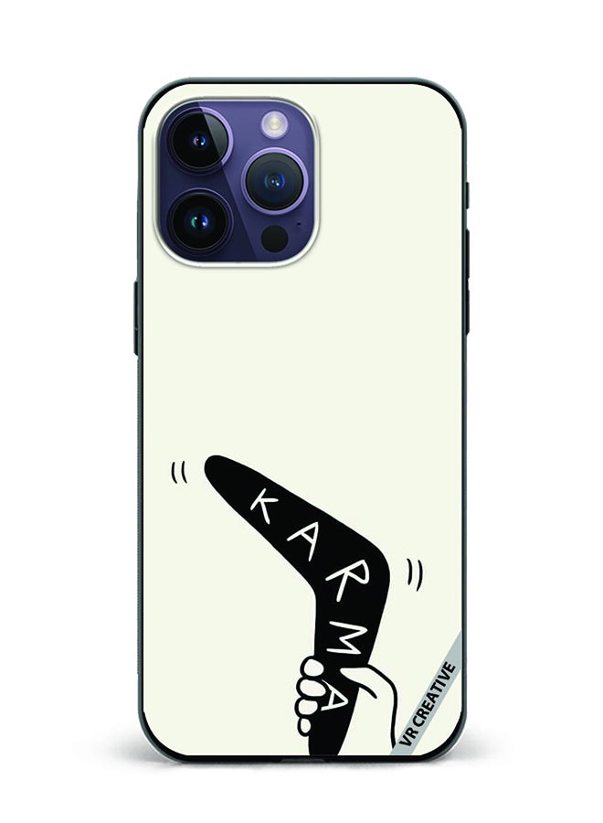 VR CREATIVE Protective Case Cover For Apple iPhone 16 Pro Karma Design Multicolour - Image 1