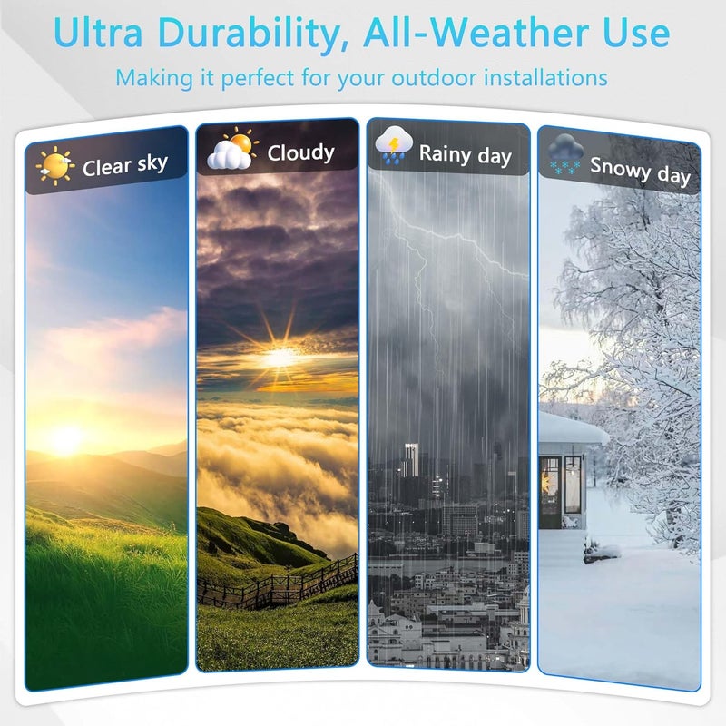 CERRXIAN USB C to DC Power Cable for Starlink Mini 5M164FT PD100W Input USB Type C to DC Barrel Jack Cable for Starlink Mini Replacement Waterproof Cable - Image 5