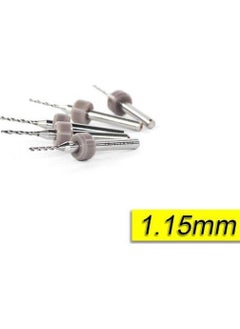Profi̇sher Pcb Micro Carbide Cnc Drill Bit Set of 10 1.15 mm Tungsten 18 Shank