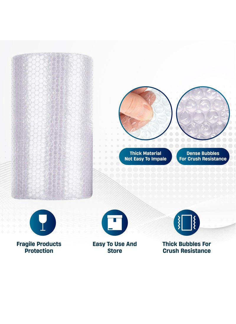Hi Care - Bubble Wrap Roll 30 cm x 10 m Packing Bubble Roll Air Bubble Cushioning Wrap Roll for Packaging Fragile Items, Shipping, Mailing, Packing and Moving Supplies - Image 1