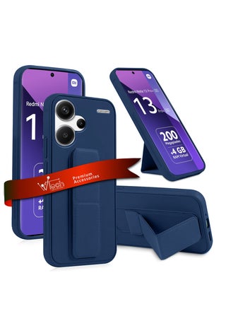 Hand Grip Foldable Magnetic Kickstand Wrist Strap Finger Grip With Built-In Iron Case Cover For Xiaomi Redmi Note 13 Pro+ / Xiaomi Redmi Note 13 Pro Plus 5G 2023 Navy Blue - pzsku/Z10E7FB1834DF3DB22E12Z/45/_/1707876905/ffddc188-34bc-464e-9b7f-a4b7e2a82b81