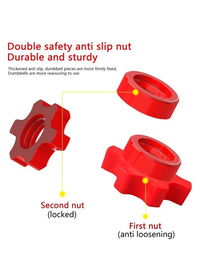TOTOZAKUL Dumbbell-Handle-Set-20in-Dumbbell-Bars for 1 inch Weight Plate, Adjustable Dumbbell Bar Handles Sold with Connecting Rod and Nut for Training Sport Workout Gym Weightlifting Accessories - Image 3