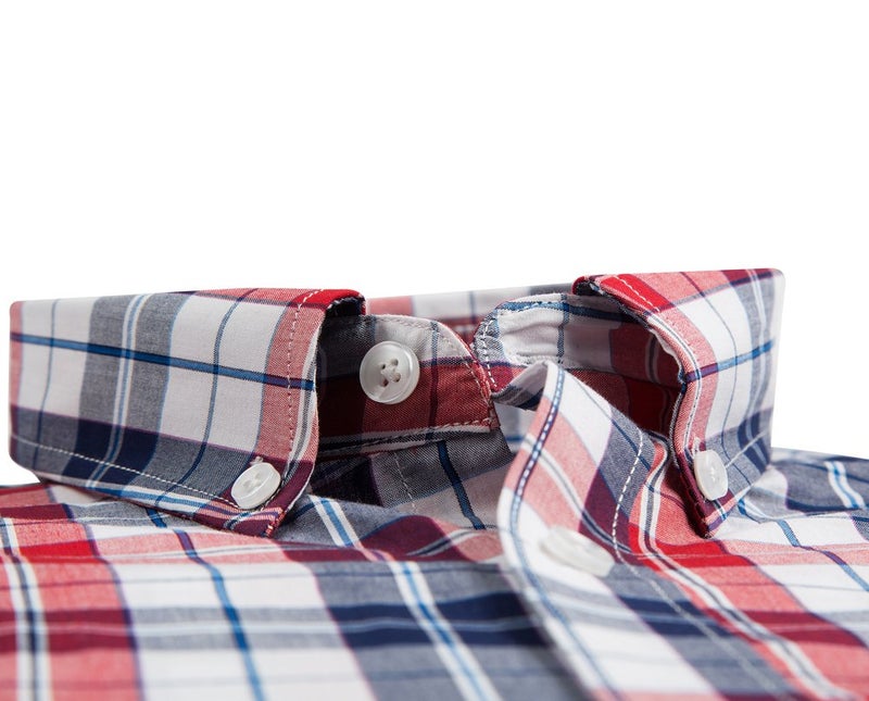 Double Pump Mens Button Down Shirts Cotton Long Sleeve Shirts Regular Fit (SL02A,M) - Image 2