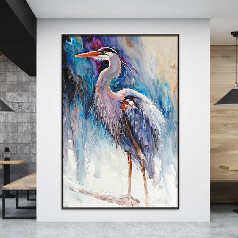 Marktna Modern design canvas painting with a hollow frame, size (50×70), one piece - Image 1