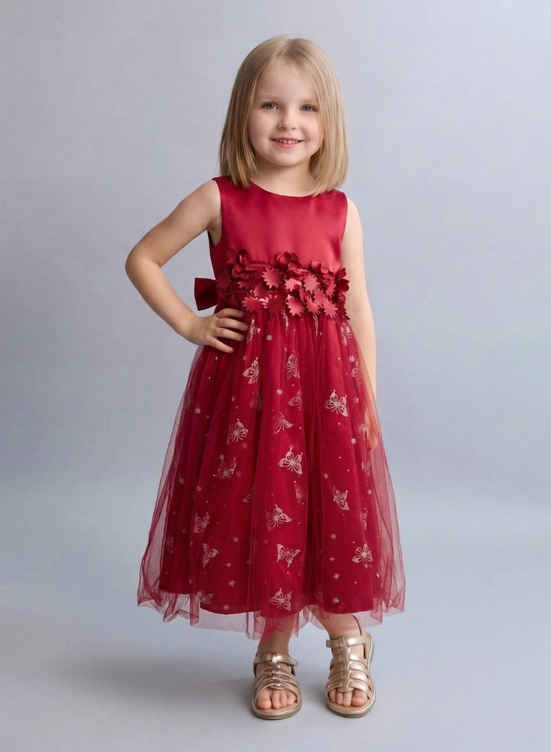 babyqlo Butterfly Tulle Dress - Image 1