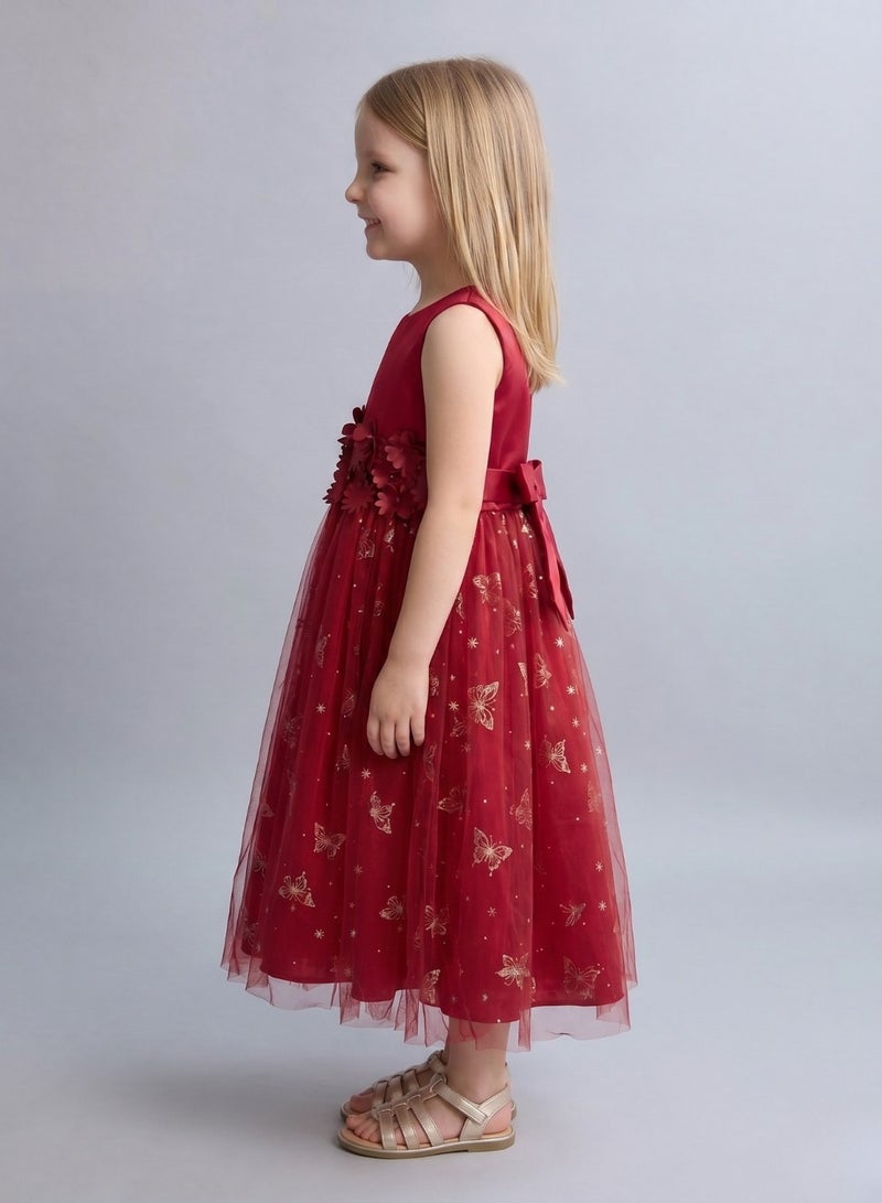 babyqlo Butterfly Tulle Dress - Image 3