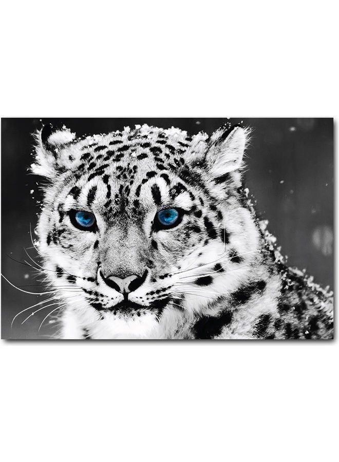 RYN Leopard Printed Wall Art Multicolour 40x60cm - Image 1