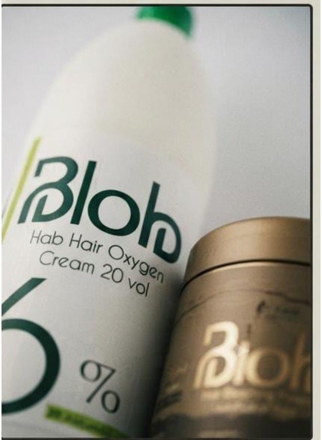 Blob Hair Oxygen Cream 6% 1000 ml + Blob Bleaching Powder 200 g (Packaging may vary) - Image 5
