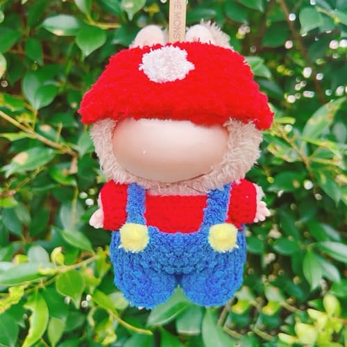 GerdfeiTawtab Clothes Fit for 17CM Doll, Fashion Doll Clothes Outfit Set Cute Theme Designer Toys Dress Accessories for Collector Fans Display Case (Red Blue Set) - Image 4