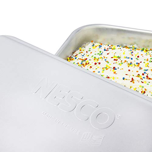 Nesco Aluminum Cake Pan With Classic Lid - Image 2