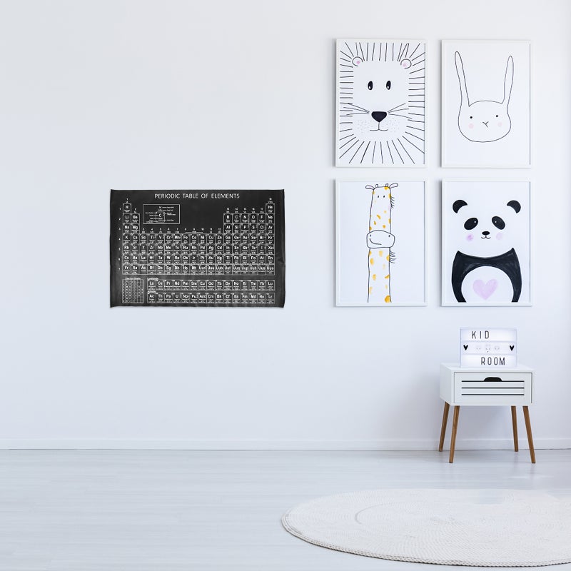 🏠 لوحة جدار تعليمية لتزيين فصل العلوم بمقاس 40 سم لون أسود بتصميم قديم - Image 5