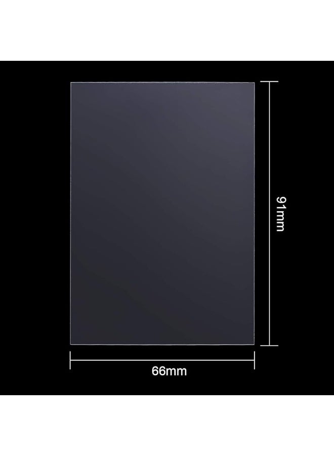 Chuangdi 200 قطعة أكمام بطاقات، أكمام بطاقات ألعاب الطاولة بالحجم القياسي، واقيات أكمام بطاقات التداول متوافقة مع The Gathering MTG، 2.6 × 3.6 بوصة - Image 5