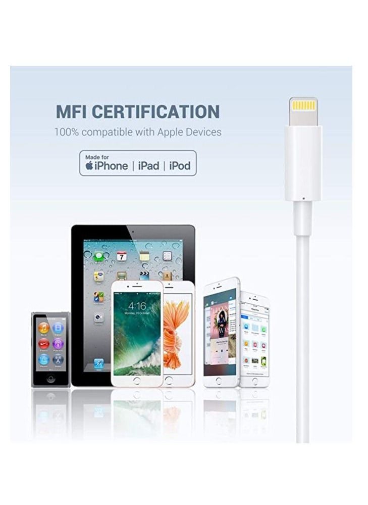 Phone Planet iPhone Charger Cable - Apple MFi Certified 3Pack 1M iPhone Charging Cable for iPhone SE 2020 11 Xs Max XR X 8 Plus 7 Plus 6 Plus 5s SE iPad Pro and More  - Image 3