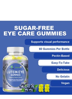 Lutein Eye Health Support Dietary Supplement,Relieves Discomfort Dry Eyes,  Astringent Eye Fatigue, Blurred Vision, - 60 gummies - pzsku/Z10E91B10ED9BCD3E4ADEZ/45/_/1717552143/7a772168-f09f-474b-8280-4c9632ea4292