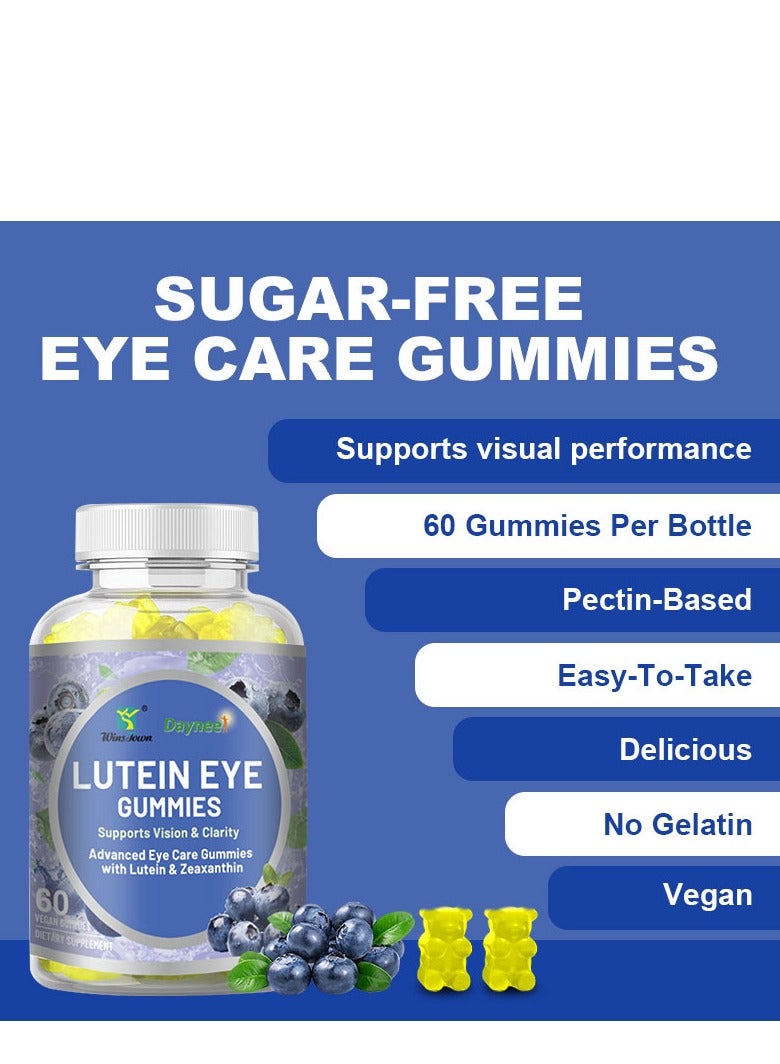 Daynee Lutein Eye Health Support Dietary Supplement,Relieves Discomfort Dry Eyes,  Astringent Eye Fatigue, Blurred Vision, - 60 gummies  - Image 4