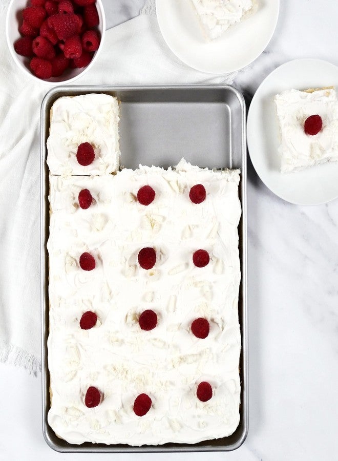 USA Pan Bakeware Traditional Aluminized Steel Uncoated Jelly Roll Baking Sheet Pan, Made without nonstick coating - Image 3