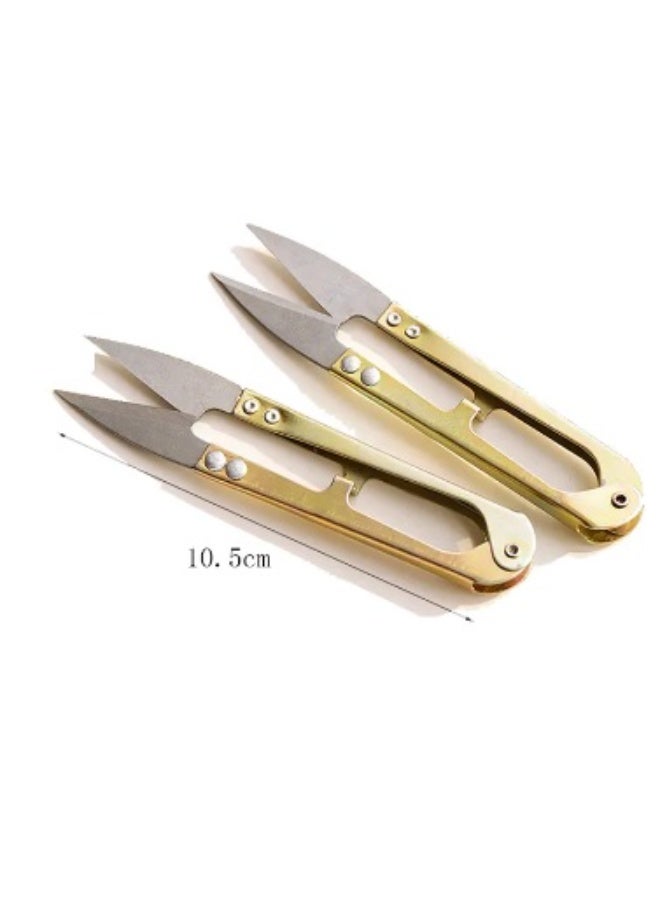U-Shaped Sewing Scissors, 3-Piece Set, Embroidery Scissors for Sewing and Thread Cutting, Craft Tools - Image 3