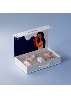 Generic Customized Newborn Meeting Gift Box, Infant Comfort Toy, Baby Full Moon Gift, Mother And Baby Supplies Set Box, Gift Giving-Color:Box Set (other Products Can Be Customized)  - Image 4