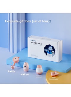 Generic Customized Newborn Meeting Gift Box, Infant Comfort Toy, Baby Full Moon Gift, Mother And Baby Supplies Set Box, Gift Giving-Color:Box Set (other Products Can Be Customized)  - Image 2